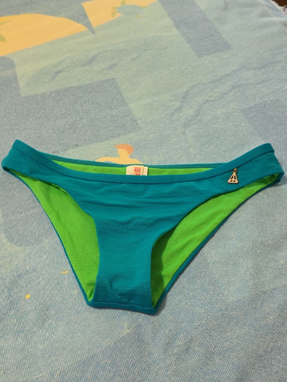 Roxy Women’s Teal & Lime Bikini Bottom